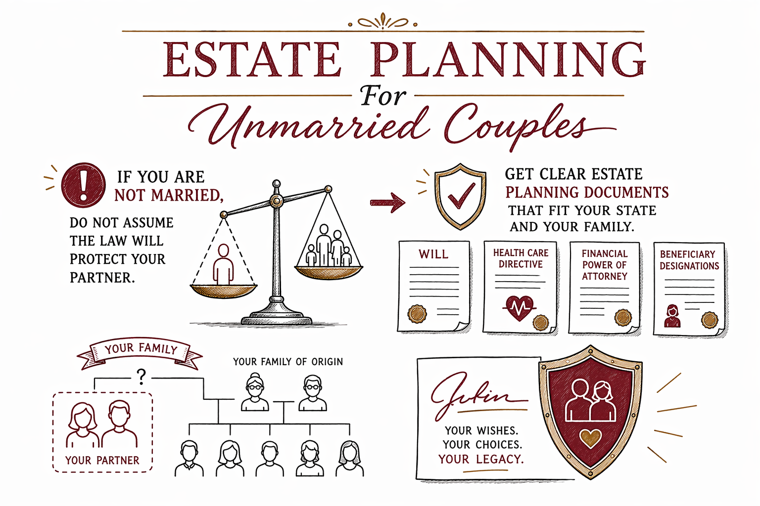 Estate Planning For Unmarried Couples