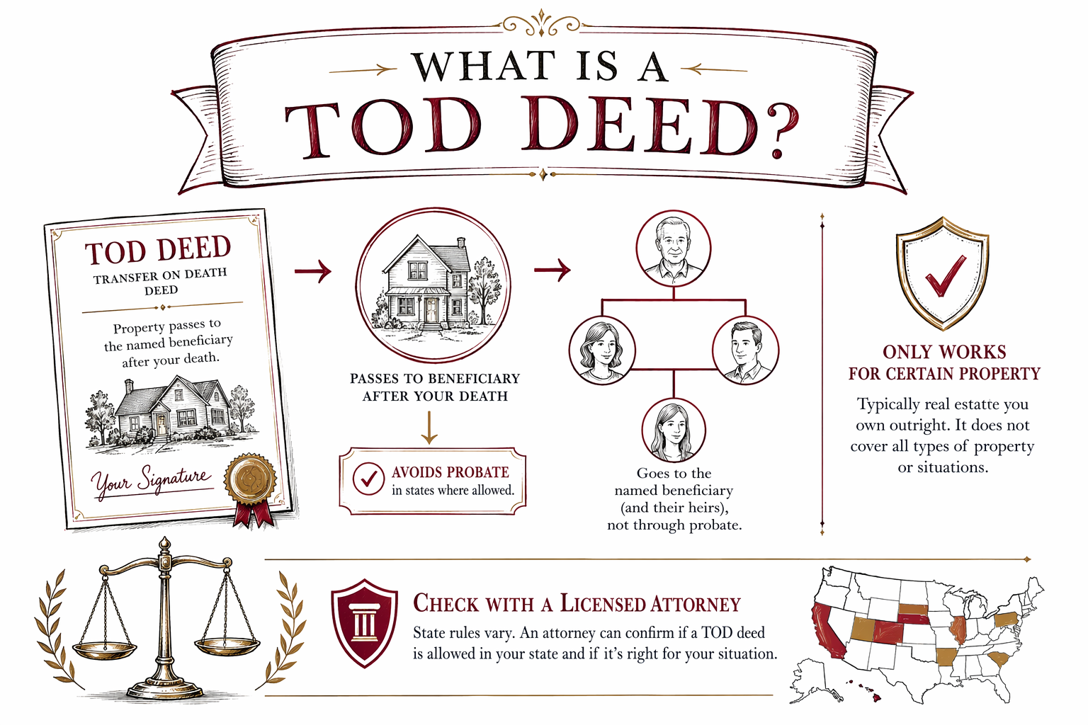 What is a tod deed?